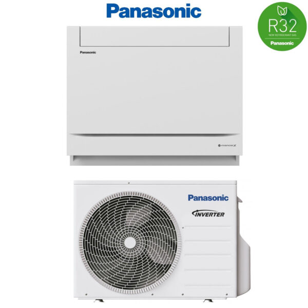 PANASONIC VLOERCONSOLE-OMVORMER 12000 BTU CU-Z35UBEA - CS-Z35UFEAW GAS R-32