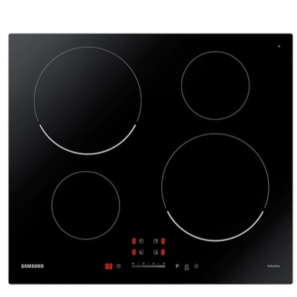 Samsung NZ64T3707AK 4 Fireworks (L59xP52) Glass Black Slide Touch Control