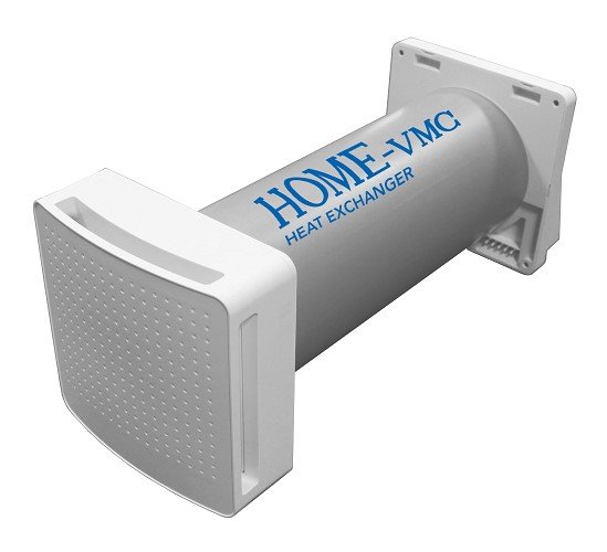 Vecamco Model H60-RC Single Room Wall Heat Recovery Unit with Remote Control