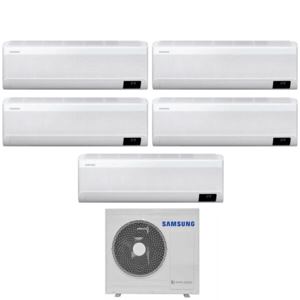 Airconditioner Samsung Penta Split Inverter Serie CEBU 7+9+9+9+18 met AJ100TXJ5KG R-32 Wi-Fi Geïntegreerd 7000+9000+9000+9000+18000 - Nieuws