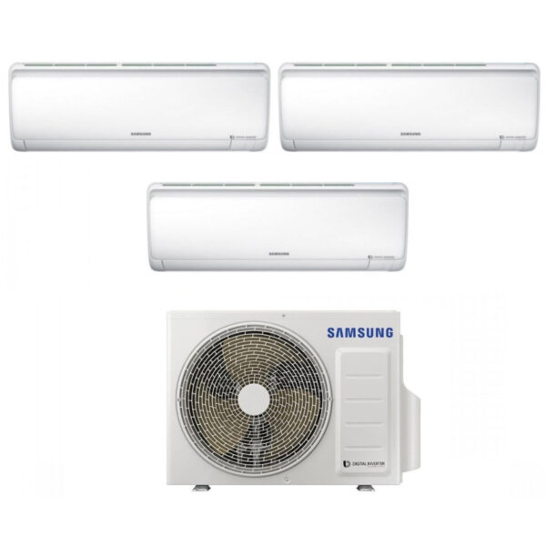 Samsung Trial Split Inverter Airconditioner MALDIVES QUANTUM 7+7+9 serie met AJ068RCJ R-32 7000+7000+9000 - Nieuws 2019