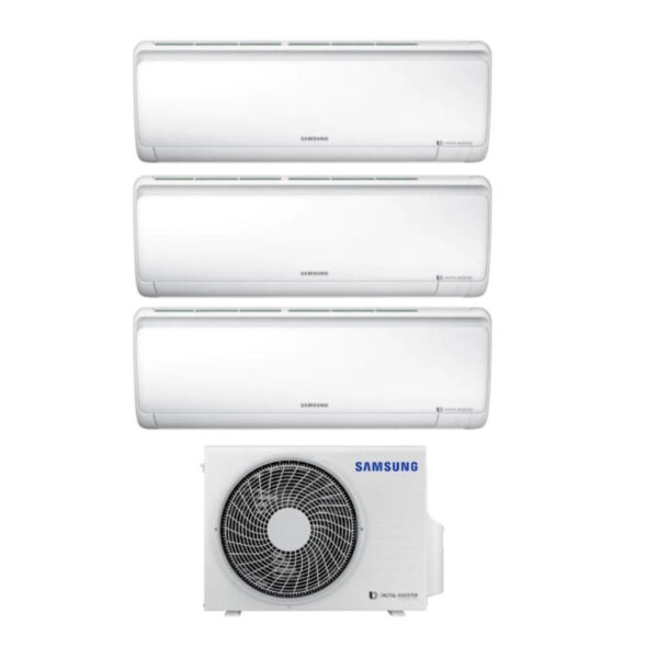 Samsung Trial Split Inverter Airconditioner MALDIVES QUANTUM serie 7+9+9 met AJ052MCJ R-410 7000+9000+9000