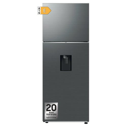 Dubbeldeurs koelkast Samsung RT47CG6736S9 EcoFlex AI 462 liter Klasse E (A182,5 x L70 x P71,7) SmartThings Bixby Alexa Metaal Inox