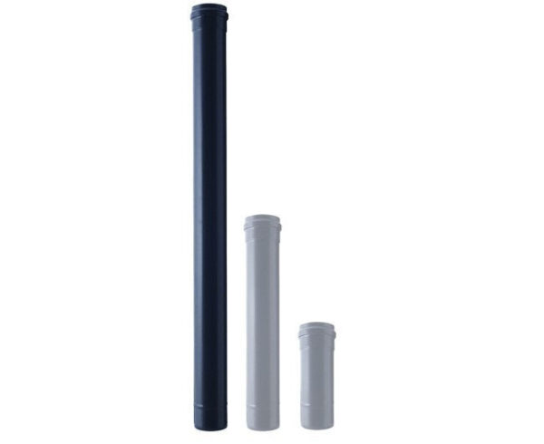 Sla Fumisteria Smalted Tube Per Pellet Mt.0,50120 Zwart