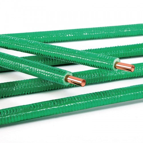 SCTubes SMISOL ONE Copper Pipe for Heating 50 Meters 14x1 mm Coated in Expanded Polyethylene