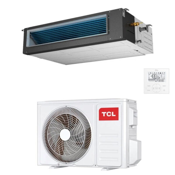 Canalizable Air Conditioner TCL 36000 Btu MN36DW1 R-32 Optional Wi-Fi with Cable Control Included