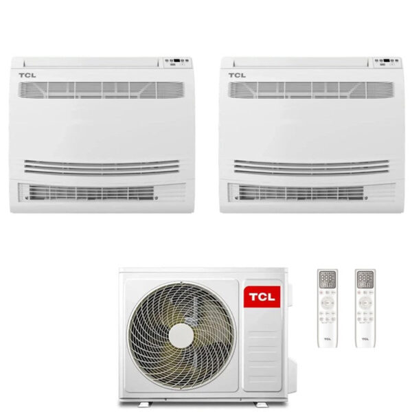 TCL Dual Split Inverter Console 12+18 with MT3240 R-32 Wi-Fi Integrated