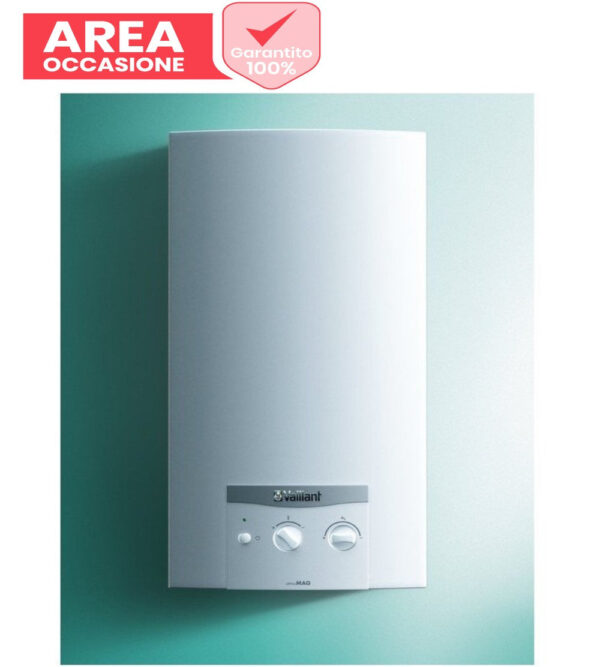 AREA OCCASIONI Scaldaagno a Camera Open Valve ATMOMAG MINI I 144/1 Gpl 14 Liters Low NOx