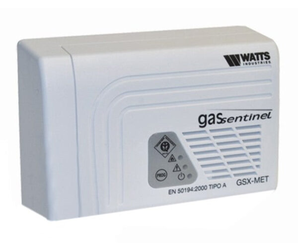 Externe gaslekdetector Watt met akoestisch en lichtgevend alarm 230 V Max. 3W relais Contactbereik 5A-250 V Methaan 220 V Kabeljauw Gs1-Met