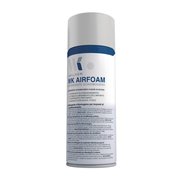 Wellkem WK AIRFOAM Foaming Sanitizing Detergent 600 ml Code 50.10.02