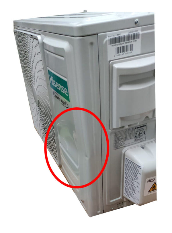 KOOPJESGEBIED Hisense Airconditioner Inverter EASY SMART-serie 12000 Btu CA35MR05G + CA35MR05W R-32 Wi-Fi Optioneel Klasse A++/A+ - NIEUW 2023