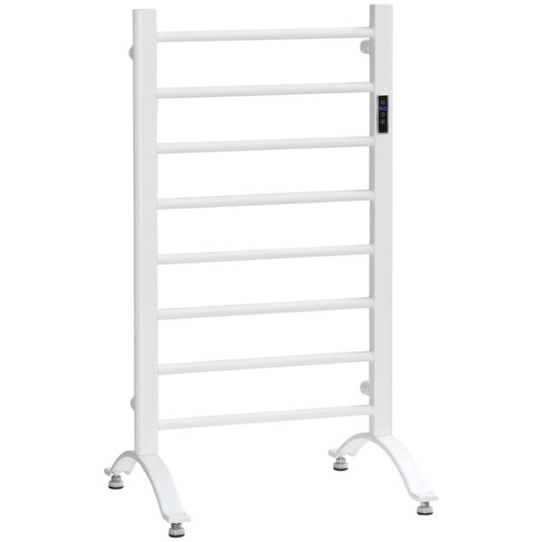 Easycomfort Elektrische 8-Bar met Timer en Temperatuurregeling, 50x45x80 cm, Wit