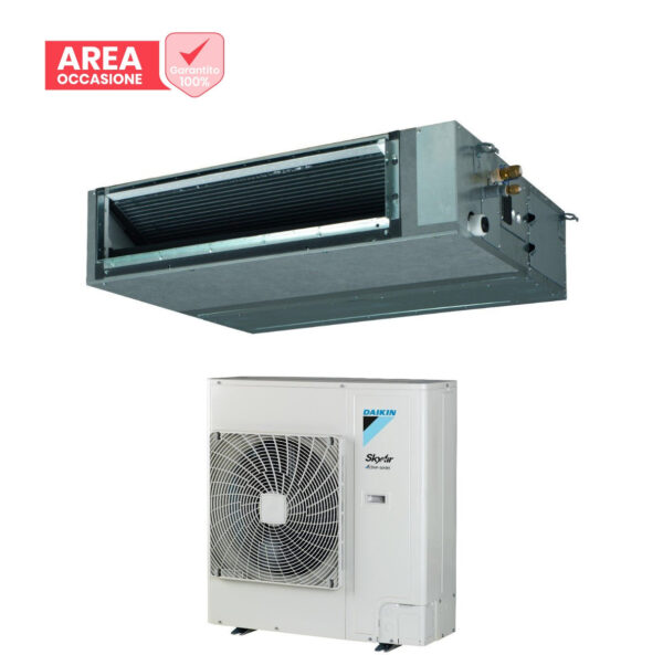 GELEGENHEDEN IN DE GEBIED Airconditioner Daikin Bluevolution Channeled Media Prevalentie 36000 Btu FBA100A + AZAS100MUV Monofase R-32 Wi-Fi Optioneel