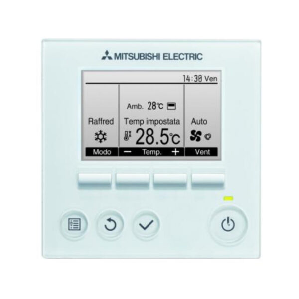 Afstandsbediening voor Mitsubishi Deluxe Cod. PAR-33MAA-J