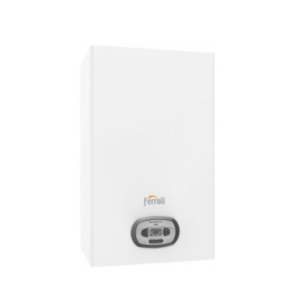 Condensatieketel Ferroli BLUEHELIX PRO RRT 28 C Methaan of GPL Low NOx 0T3B2IWA Complete rookgasafvoerset