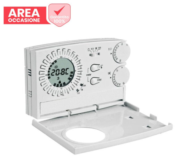 GEBIED GELEGENHEDEN Digitale analoge chronothermostaat gewone PERRY ELECTRIC Wandserie EASY 1CR CR209/S