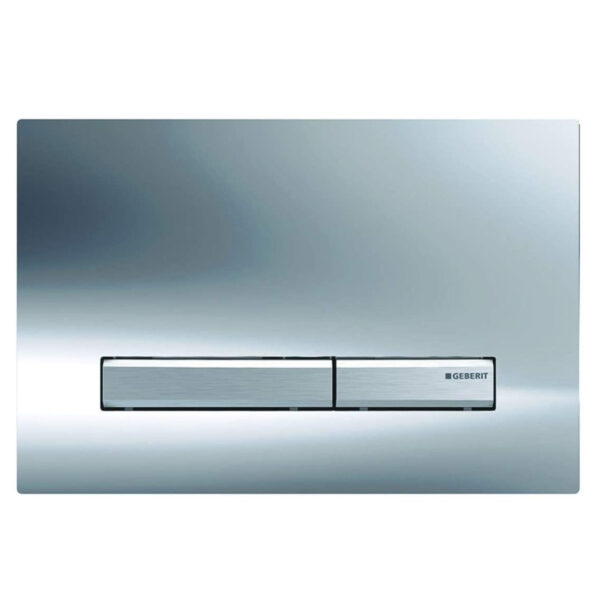 Geberit Chroom/Gepolijst Chroom afvoerplaat code: 115.788.21.2