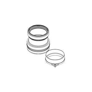 Kit Fumi Sdoppiato Originale 20129765 per Caldaie a Condensazione Beretta e Riello