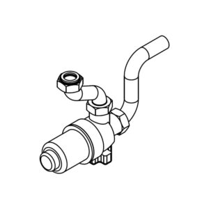 Kit Filtro Acqua Magnetico Compatto per Caldaie Riello e Beretta