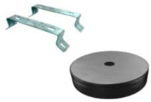 Cordivari Kit di fissaggio a parete BOLLY PRIMO 100 Lt