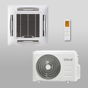 Climatizzatore Condizionatore Unical Cassetta 4 Vie R-32 18000 btu CS11 18H Gas R-32 Wi-Fi Optional A++A+
