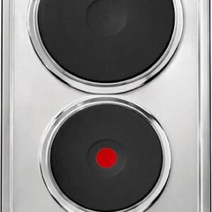 Piano Cottura Elettrico Candy CDE32/1X 2 Fuochi (L29xP51) Acciaio Inox
