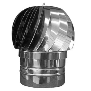 FUMAIOLI VENTOLINI INOX TONDI     CM. 20