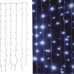 TENDE 104 LED X ESTERNO BIANCO/CALDO