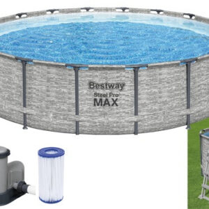 Piscina Fuori Terra Tonda Bestway Steel Pro Max 5618Y
