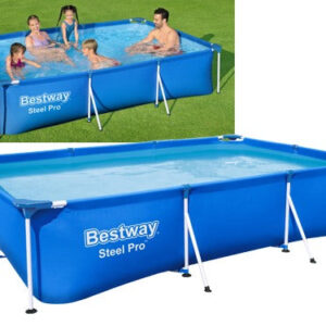 Piscina Fuori Terra Rettangolare Steel Pro Bestway 56404