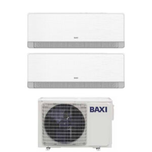 Condizionatore Dual Split Baxi Sidera 9+12 con LSGT50-2M R-32 Wi-Fi Integrato