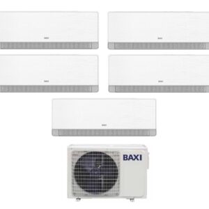 Condizionatore Penta Split Baxi SIDERA 9+9+9+12+12 con LSGT125-5M R-32 Wi-Fi Integrato