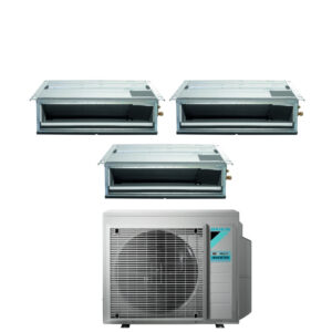 Condizionatore Trial Split Canalizzato Daikin FDXM-F 9+9+9 con 3MXM52A R-32 Wi-Fi Optional - Garanzia Italiana