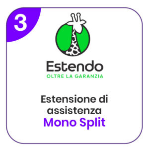 3 Anni Aggiuntivi di Assistenza per Guasti e Malfunzionamenti per Condizionatori Monosplit