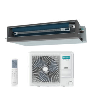 Condizionatore Canalizzato Hisense Turbo 42000 Btu R-32 Wi-Fi Optional con Telecomando di serie