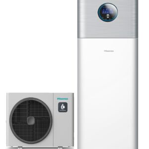 Pompa di Calore Splittata Monoventola Aria/Acqua Hisense Hi-Terma 12 kW AHM-120HCDSAA+AHW-120HCDS1 R-32 Wi-Fi Optional con Comando Incluso