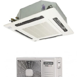 Climatizzatore Condizionatore Hitachi a Cassetta 4 Vie Inverter 50000 Btu 6 HP Serie PRIMAIRY RCI-6.0UFE1NH R-32 Wi-Fi Optional Griglia Esclusa