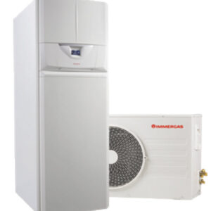 Pompa di Calore Aria-Acqua Splittata a Basamento Immergas MAGIS HERCULES PRO 9 R-32