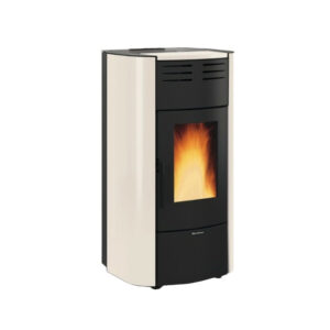 Termostufa a Pellet La Nordica Extraflame Raffaella Idro H18 5.0 da 23,6 kW Wi-Fi Optional con Telecomando