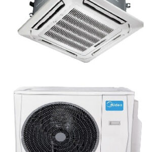 Climatizzatore Condizionatore Inverter Midea Cassetta 4 Vie Super Slim 55000 btu MCD1-55HRFNX(GA) Wi-Fi Optional Griglia Esclusa