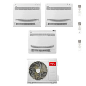 Condizionatore TCL Trial Split Inverter Console 12+12+12 con MT2730 R-32 Wi-Fi Integrato