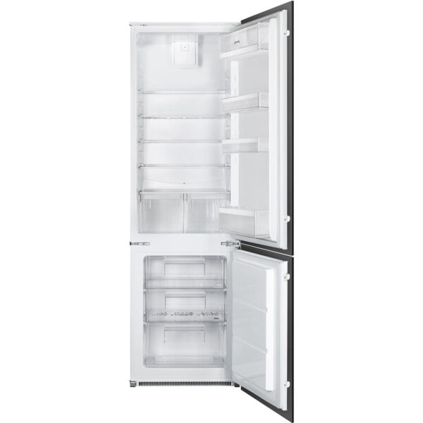 Gecombineerde koelkast Smeg C41721F 268 liter Klasse F (A177,2xL54,8xP55,4) geventileerd