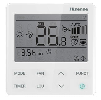 Zeer eenvoudige bediening van de Hisense YXE-E01U(E)-draad