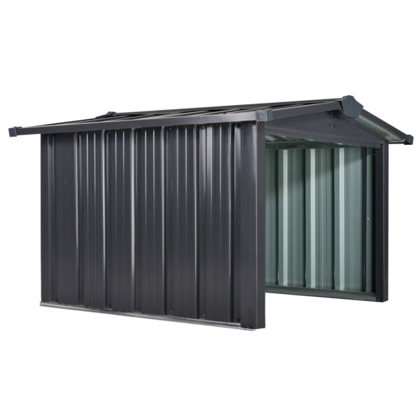 EASYCOMFORT Garage voor tuinrobotmaaiers in gegalvaniseerd staal