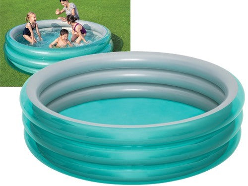 BESTWAY Zwembad Opblaasbaar Baby 3 Ringen Groot Metaal 51043