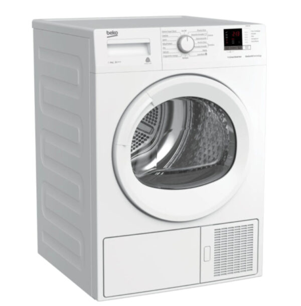 Beko Frontlader Warmtepomp Droger 8 kg DRX837WI ProSmart Inverter EcoGentle AquaWave Motor Klasse A+++