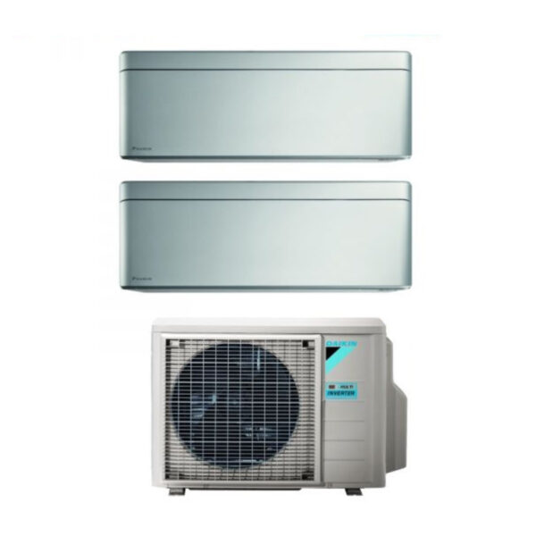 immagine-1-daikin-climatizzatore-condizionatore-daikin-bluevolution-dual-split-inverter-serie-stylish-total-silver-912-con-2mxm50a-r-32-wi-fi-integrato-900012000-colore-grigio-garanzi