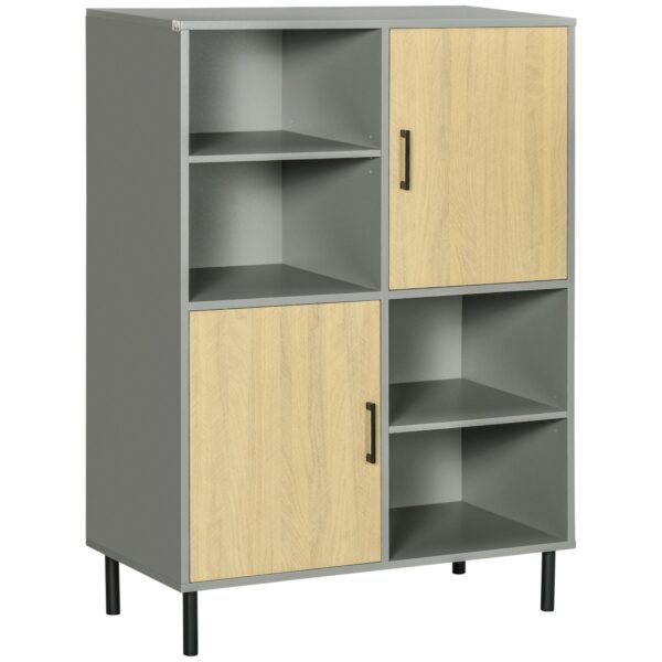 immagine-1-easycomfort-easycomfort-mobile-da-cucina-multiuso-con-4-ripiani-aperti-regolabili-e-2-armadietti-in-truciolato-80x38x1125cm-jpg