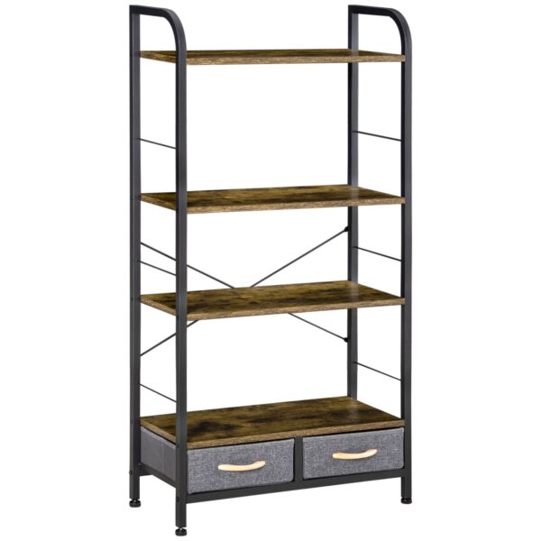 immagine-1-easycomfort-easycomfort-mobile-libreria-con-4-scaffali-e-2-cassetti-in-truciolato-acciaio-e-tessuto-effetto-lino-64×27-5×121-cm-jpg