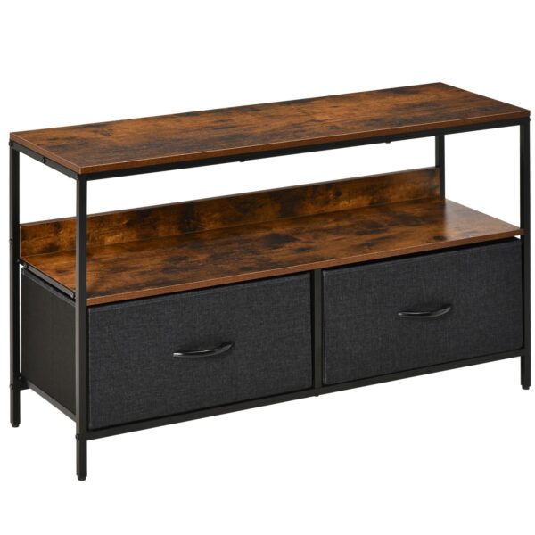 immagine-1-easycomfort-easycomfort-mobile-tv-stile-industriale-con-cassetti-pieghevoli-in-tessuto-e-mensola-mobiletto-tv-in-metallo-e-mdf-98x29x56cm-marrone-e-nero-jpg